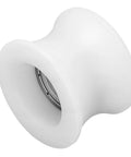 Bearing Pulley Wheel Set For Gym Gear 43mm Universal Rollers With Ball Bearing Cable Attachment For Home Gym And Health Club Machines Low Friction Quiet Operation white pulley wheel close-up