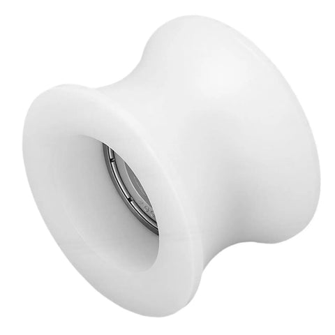 Bearing Pulley Wheel Set For Gym Gear 43mm Universal Rollers With Ball Bearing Cable Attachment For Home Gym And Health Club Machines Low Friction Quiet Operation white pulley wheel close-up