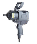 Badass Heavy Duty Pneumatic Impact Wrench, 3/4 Inch Air Tool With 360 Swivel Joint showing a side view of the durable ratchet tool.