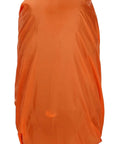 Orange rain cover on 50L Waterproof Hiking Backpack With Rain Cover For Outdoor Adventures, A Tough Everyday Daypack With Front Pockets