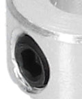 Close-up of hex screw on 10Pcs 6Mm Bore Shaft Collar Set With Hex Screws Lock Ring For Robots And DIY Projects Drill Stop Collar