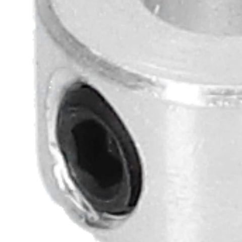 Close-up of hex screw on 10Pcs 6Mm Bore Shaft Collar Set With Hex Screws Lock Ring For Robots And DIY Projects Drill Stop Collar