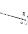 Heavy Duty 12mm 220mm High Strength Steel Alloy Front And Rear Axle Kit With Four Bushings for Mini Bikes, Dirt Bikes, ATVs