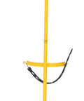 FEC-1 Steel Fire Extinguisher Carrier With 100 Lb Capacity Yellow, Welded Steel Construction With Powder Coat Finish, Tilt N Go Portable Carrier