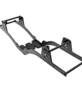 Carbon Fiber RC Car Chassis Frame Kit For Capra SCX10 I II III LCG Low Center Of Gravity, CNC processed, lightweight, black