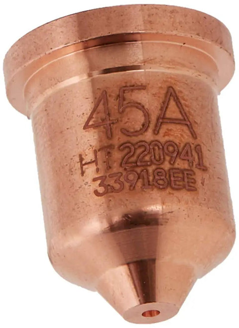 Powermax 45 Nozzles 220941 Pack Of 5 Copper Tips For Plasma Cutter Replacement Durable Copper Nozzles
