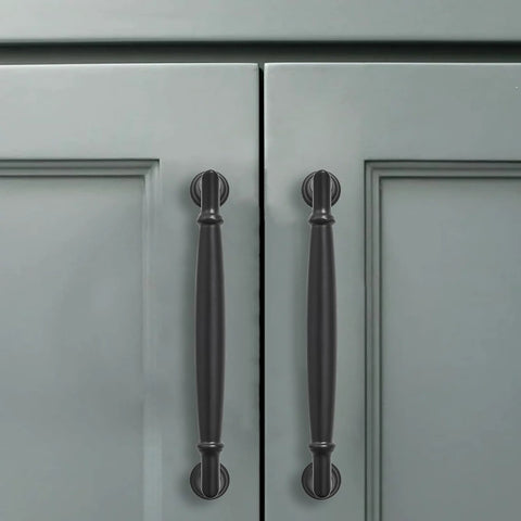 18 Inch Matte Black Appliance Pull Cabinet Hardware Solid Heavy Duty Kitchen Cabinet Pulls for Cupboards and Drawers Durable Handles