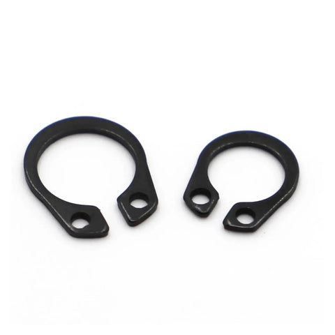 Heavy Duty Internal Shaft Circlips Top Shelf Manganese Steel Precision Retaining Rings for secure bearing retention sizes M6 and M50.