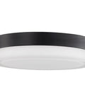 Dope LED Flush Mount Ceiling Light 11 Inch Brushed Nickel Pi Collection Damp Rated Modern Transitional Fixture
