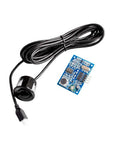 Waterproof Ultrasonic Sensor Module 4.5 Meter Range With JSN SR04T And AJ SR04M Transducer 5V Arduino Ready Distance Measuring Sensor Waterproof Ping Module For Robotics And DIY Projects With Easy Trig Echo Interface showing sensor and module
