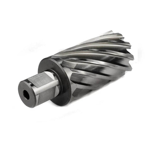 Oscarbide annular cutter, 1-3/8 in diameter, 2 in depth, 3/4 in Weldon shank, for magnetic drill press