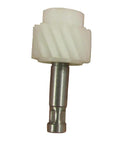Ford New Holland Tach Drive Gear Replacement for Tractors 2000 3000 4000 5000 7000 8000 9000 Series, white gear with metal shaft