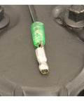 Connector seen for Aftermarket York 209 And York 210 Air Conditioning Compressor With Clutch for Ford Mercury and International rides.
