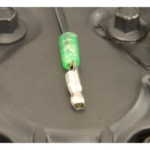 Connector seen for Aftermarket York 209 And York 210 Air Conditioning Compressor With Clutch for Ford Mercury and International rides.