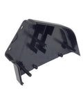 Left Top Connecting Cap Replacement Part P070146 A1 For Treadmill Models F63 F65 F80 Upper Frame Connector Cover, black plastic