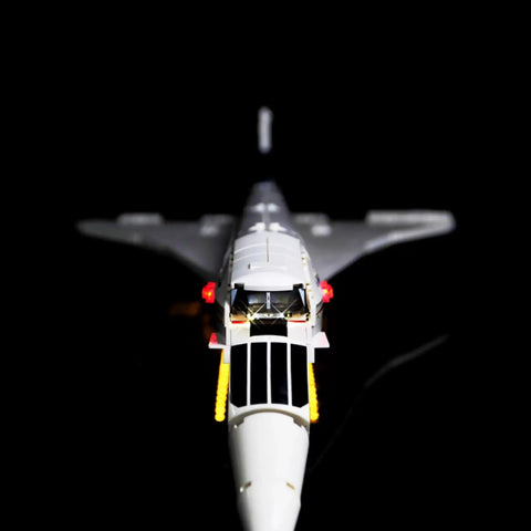 Front view LED Lighting Kit For 10318 Concorde Aircraft Model, Lighting Components Only, Model Kit Not Included, USB Powered
