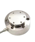 Heavy Duty Spoke Load Cell 500Kg To 20T Pressure And Force Sensor for weight measurement, showing circular casing and connector.