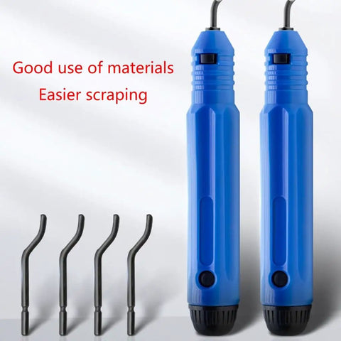 All Purpose Deburring Tool Kit With 360 Degree Rotating Cutter And Replaceable Blades for precise edge deburring display
