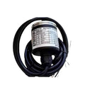 Absolute Value Optical Rotary Encoder EP50S8-1024-3F-P-24 For Precise Position Sensing, industrial-grade with attached wiring