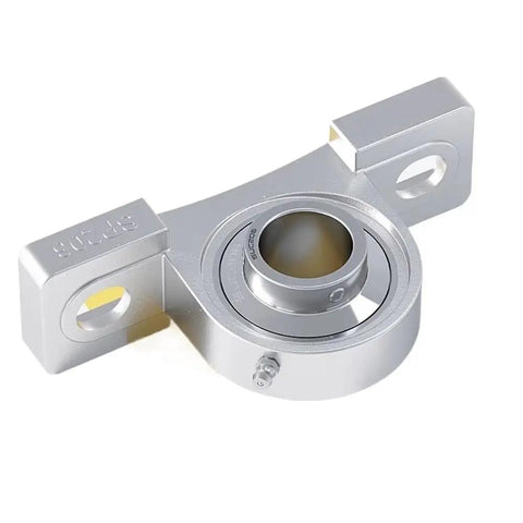 Rock Solid 304 Stainless Steel Insert Ball Bearing SUCP204 Series Pillow Block Unit with dual mounting holes.