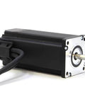 Closed Loop Stepper Servo Motor With Digital Display Driver Set 4 Nm Torque 1000 Line Encoder Pro Grade Industrial Quality Motion Control For CNC Robotics And Precise Positioning, side view