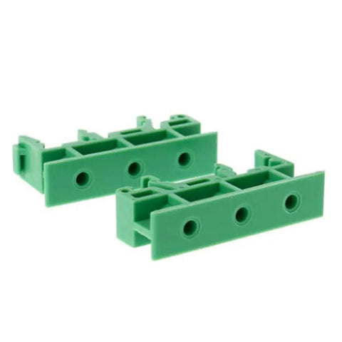 Set Of Five PCB DIN C45 Rail Adapter Brackets For Circuit Board Mounting On 35mm DIN Rail Easy To Install And Detach Bracket Carrier