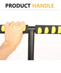 Hand on T-type handle of Stainless Steel Soil Sampler Probe T Type Test Kit With Chamfered Sampling Head for ease of use.