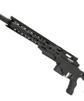 MSR 700 Cycling Action Spring Powered Airsoft Rifle In Black Skirmish Ready Built Tough For CQB And Field Ops Optics Not Included Batteries Not Included Model MSR 700