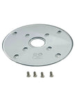 Over-Sized Sub-Base Plate Kit With Screws For 2723-20 Router Fits Milwaukee Tool Durable Replacement Part With Five Point Seven Four Inch