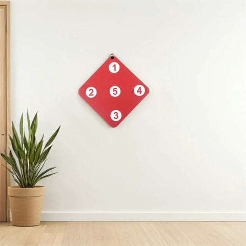 Two Sided Fencing Target Practice Hanging Targets for Home Gym Self Training Level Up Control Timing and Accuracy