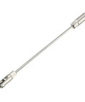 Uxcell 117 Mm Flexible Fish Tape Replacement Leader Steel Wire Cable Puller Roller Guide For 4 Mm Fish Tape showing a steel wire guide.