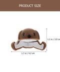 Silicone Animal Shaped Corner Guards 4 Pack With Easy Disassembly And Trace Free Design For Furniture And Desks, Kid Safe, product size
