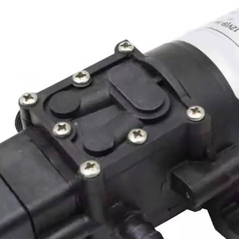 12V Water Diaphragm Booster Pump High Flow Rate 6L Min Auto Shut Off For Camper RV Boat Fresh Water System 0.85Mpa Pressure Tank Replacement