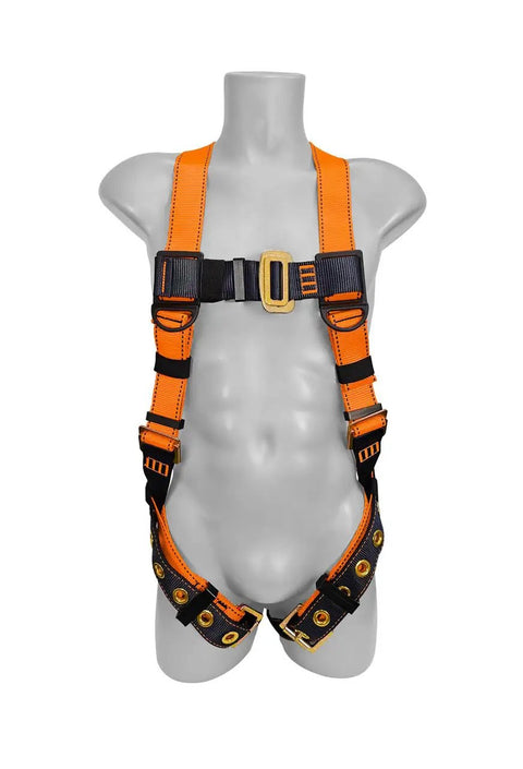 Combat Complete Roofers Kit with 25 Foot Lifeline for Fall Protection harness shown on mannequin