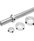 Pro Level Aluminum Alloy Fixed Locking Limit Ring Shaft Collar 6mm To 30mm With Set Screws For Smooth Operation Secure Mechanical Stops No BS Installation Durable Industrial Tools Reliable Performance Long Service Life, on shaft
