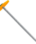 Quick Install 3 Inch Plastic Cap Ring Shank Nails For Roofing And House Wrap Sheathing Vapor Barriers Underlayment Soundproof Materials Box 1.2 Pounds Big Time Strength, showing plastic cap and galvanized shank.