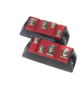 Beefed Up Forklift Spare Parts Module TSM002 For Forklift And Lift Truck Accessories, Pallet Jack Wheels Upgrade Kit, Heavy Duty Replacement Parts For Routine Maintenance, Used For Forklift Repair, One Color, red-and-black metal terminal block