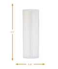 Replacement Filter Pack For Therapure TPP220M And TPP220H Air Purifiers, Pro-Grade H13 True HEPA Filtration, 12.5 x 4.38 inches