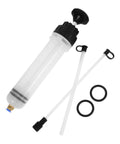 200cc Manual Oil Fluid Extractor Pump For Car Engine And Brake Fluid Change, Portable Easy Grip Suction Tool For Quick Fluid Transfer And Maintenance, DIY Auto Care, with tubes and gaskets