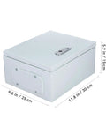 Heavy Duty Outdoor Weatherproof Electrical Box Wall Mount Control Enclosure Junction Box Thickened Steel Cabinet With Lockable Panel