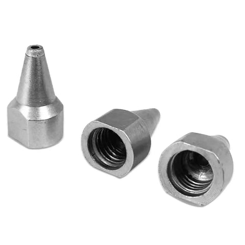 Three Piece Desoldering Nozzle Set Copper Tips 1.0mm 1.5mm 2.0mm For S993A S995A Electric Vacuum Desoldering Pump Solder Sucker Gun Replacement
