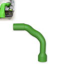 External dust port adapter, green, designed to fit Festool Ct-Midi II vacuum for seamless dust collection integration.