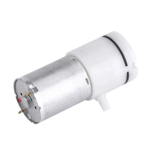 Heavy Duty 12V DC Mini Air Pump That Keeps It Quiet While Kickin Out Steady 2 To 3 Point 2 LPM Flow Easy On The Bench And Built Different For Home Gear Or Medical Tools Silent Smooth Operation Guaranteed motor with aluminum housing and 4mm port.