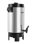 Big Batch 40 Cup Coffee Urn With Dripless Faucet And 203oz Capacity, 1090W Quick Brew, Auto Temperature Control For Catering