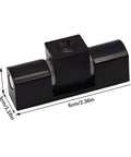 Beefy Zinc Alloy Box Door Hinge With Adjustable Friction Stop Chrome Plated 1.2x1.2x2.4 In for cabinets and machinery panels
