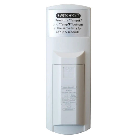 Premium Universal AC Remote Controller For Panasonic Air Conditioner Sub Wireless Temp Display Fahrenheit Celsius A75C2913 Compatible Hella Smooth To Set Up And Straight Up Easy To Control Settings