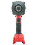 Front view of Cordless 3/4-Inch Impact Wrench, Brushless, 4-Mode Speed, Heavy-Duty Torque, compatible with Milwaukee 18V Batteries.