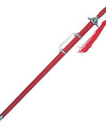 Pro Grade Tai Chi Practice Sword 41 Inch Overall With 29.5 Inch Mirror Polished Stainless Steel Blade Red Yin Yang Oriental Guard