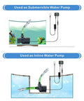 Diagram of 24V DC Water Pump With LCD Display Controller For Saltwater Aquarium Ultra Quiet Inline Or Submersible Return Pump 800 GPH