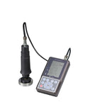Top Shelf Handheld Digital Hardness Tester High Accuracy Metal Gauge With Bright Screen Long Battery Life No Sweat Calibration Job Site Favorite Sweet Precision Reads showcased with gauge and probe.